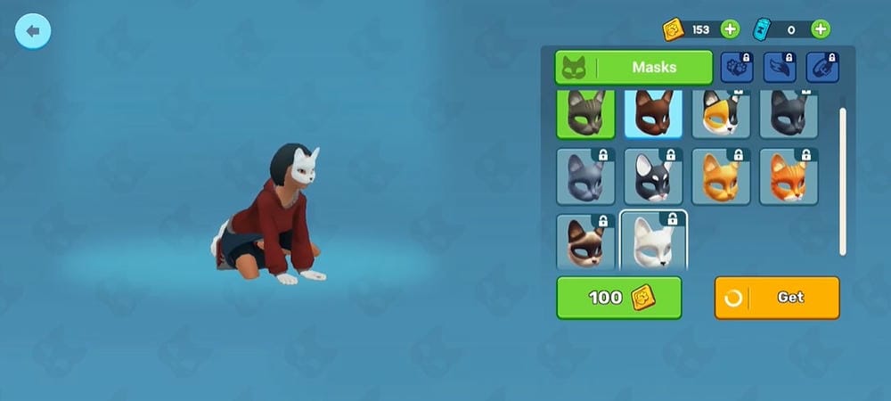 Change the appearance of your character in Quadrober Simulator MOD APK