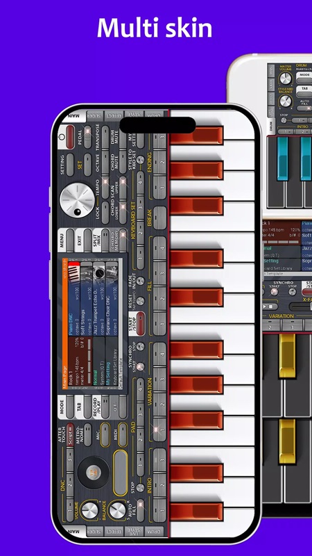 Quality simulation keyboard easy to operate in ORG 24 MOD APK