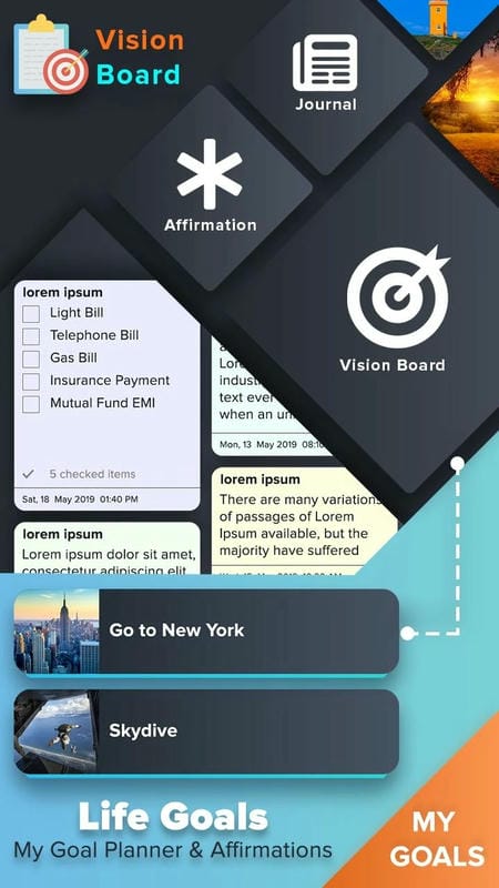 Life Goal Planner Affirmation mod