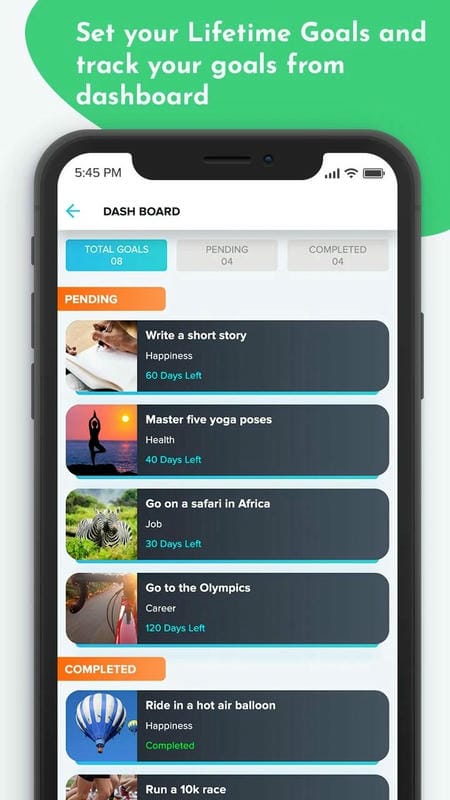 Life Goal Planner Affirmation mod android