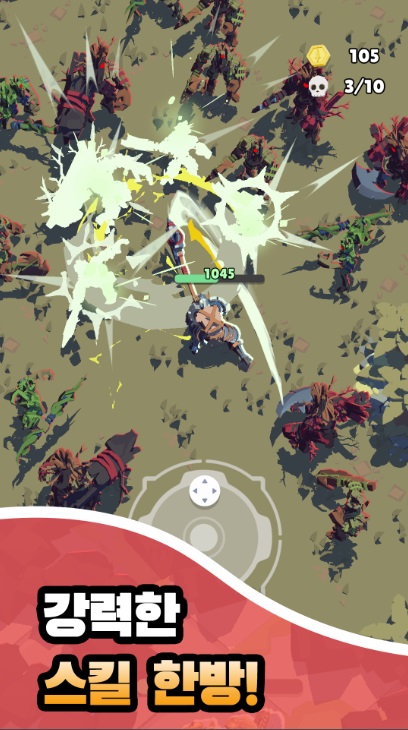 Defeat many monsters with moves in God Slayer MOD APK