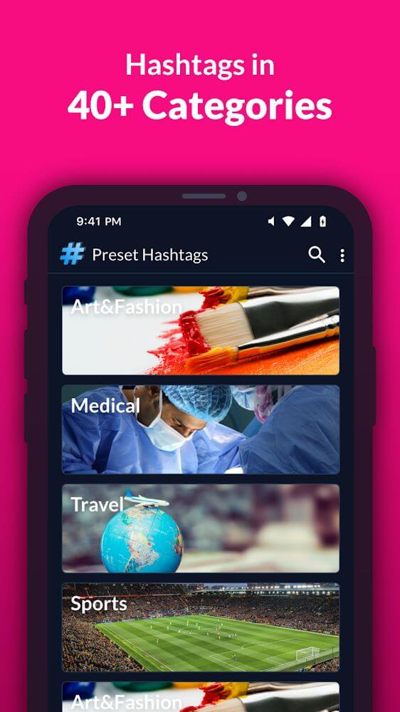 Hashtags Manager for Followers