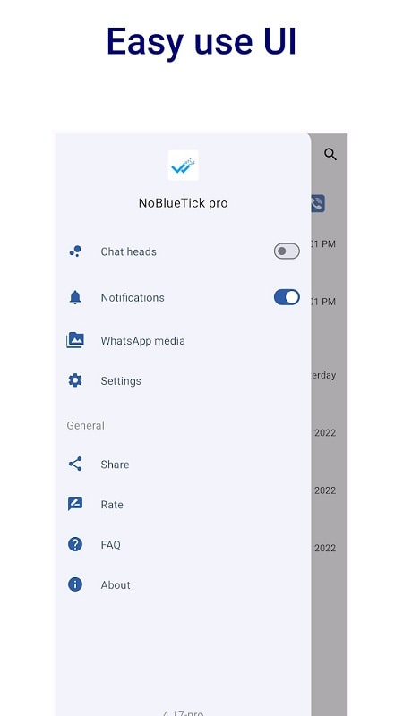 NoBlueTick mod android free 
