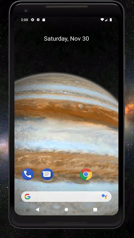 Get other planet wallpapers in Earth 3D Live Wallpaper MOD APK