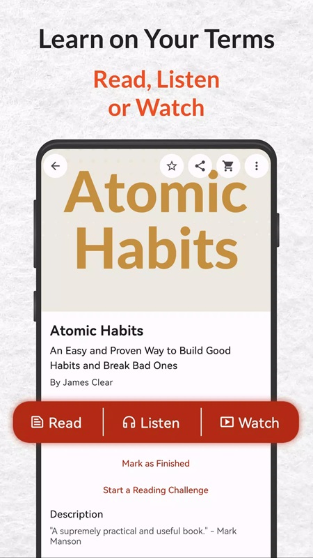 Choose reading, listening or viewing mode as you like in StoryShots MOD APK