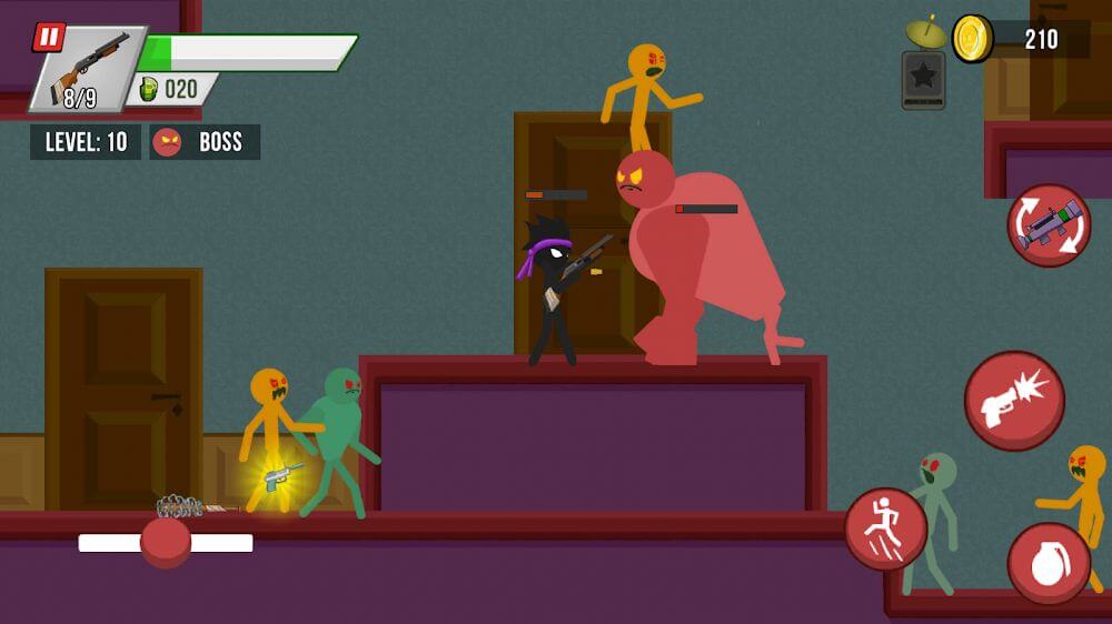 Stickman vs Zombies