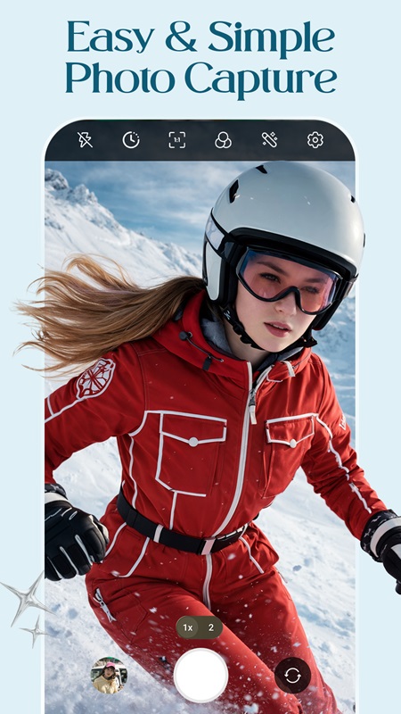 Easily capture beautiful moments with AI Photo Editor MOD APK