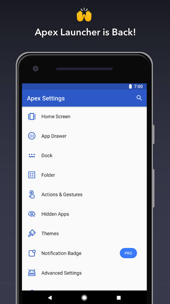 Apex Launcher – Customize,Secure,and Efficient