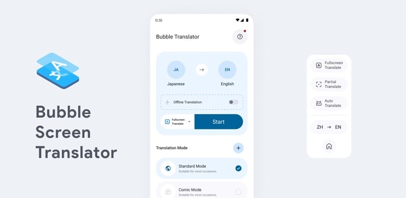 Download Bubble Screen Translate MOD APK 4.5.1 (Unlocked Pro)