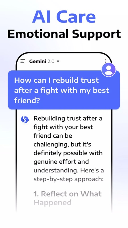 Help you solve difficult daily problems in Deep Think MOD APK