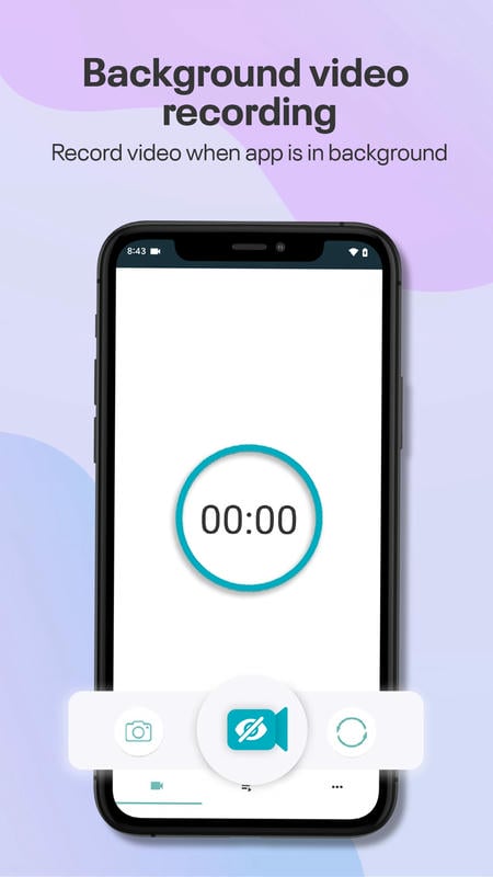 Background video recorder mod