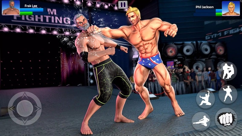 Bodybuilder GYM Fighting Game mod