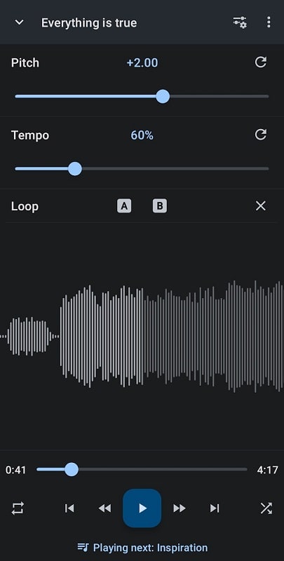 Music Speed Changer mod