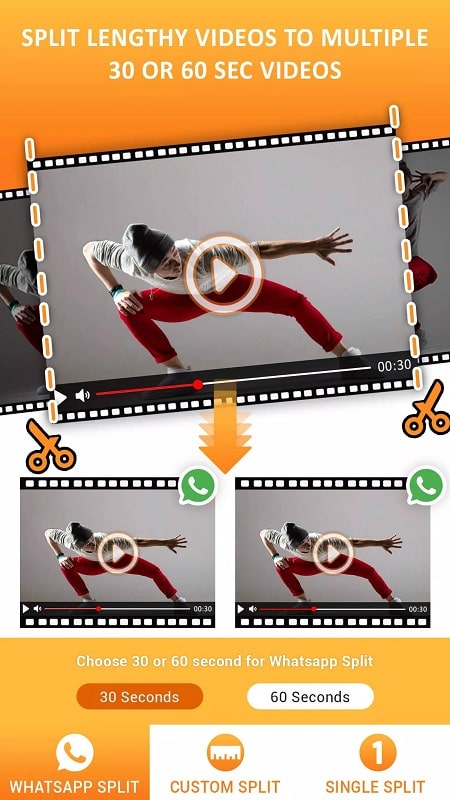 Video Splitter android