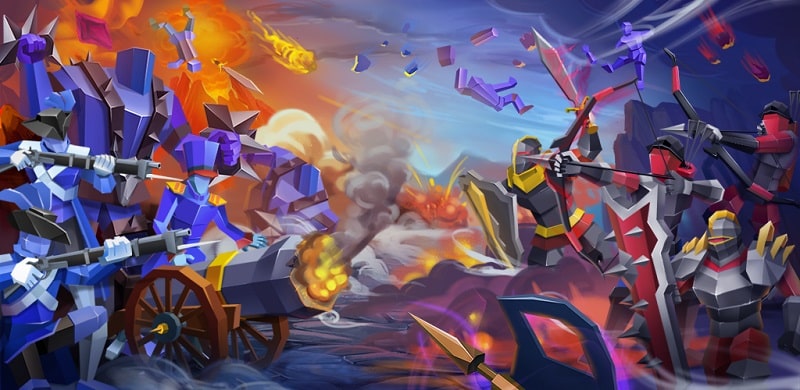 Epic Battle Simulator 2 MOD APK 1.6.90 (Unlimited money)