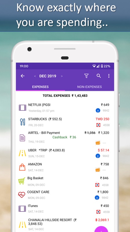 Track your monthly expenses in detail in FinArt MOD APK
