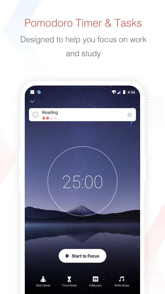 Focus To-Do: Pomodoro Timer & To Do List