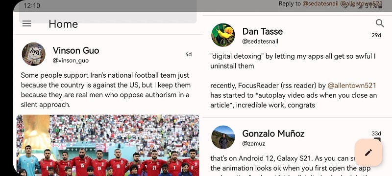Download FocusTwitter MOD APK 3.21.0.20260924 (Pro Unlocked)