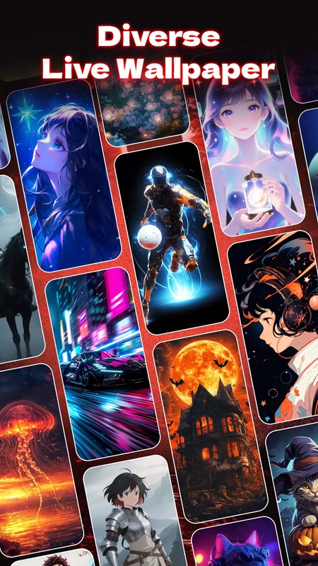 Access more smooth wallpaper effects in Fun Smile Silly Live Wallpaper MOD APK