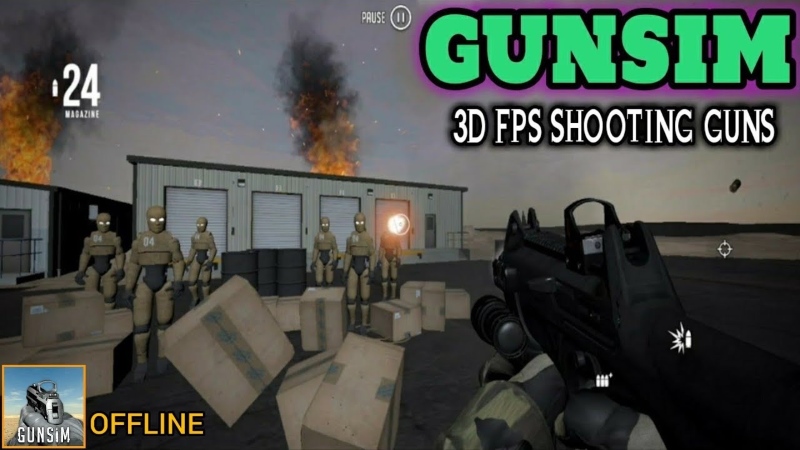 Download GUNSIM MOD APK 0.8.118 (Unlimited money)