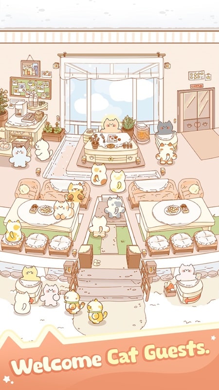 Idle Cat Hotel mod