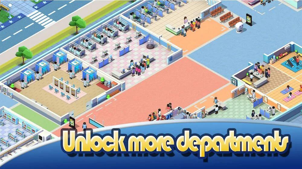 Idle Hospital Tycoon-Sim Built