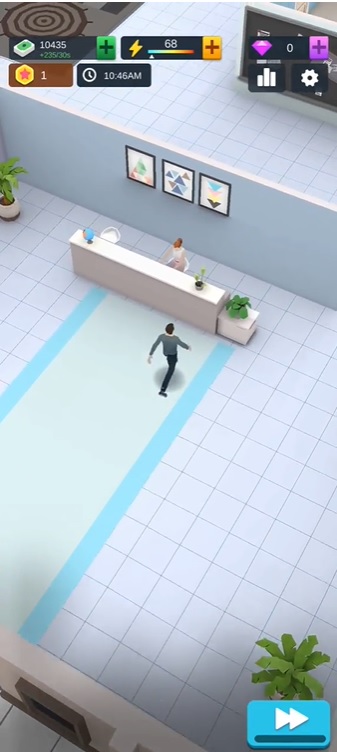 Start your money making journey by renting out rooms in Idle Landlord Sim MOD APK