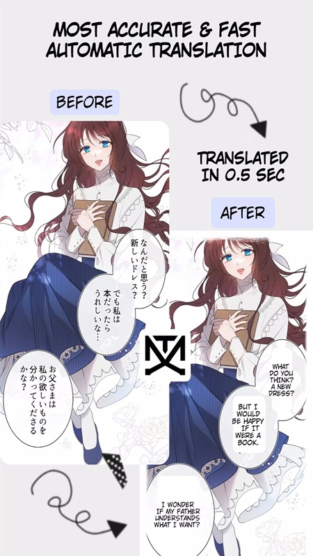 Provides highly accurate translations in Manga Translator MOD APK