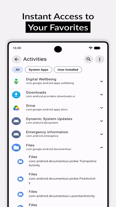 Quickly access your favorite shortcuts in Quikshort MOD APK