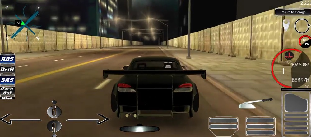 Drive your favorite car around the city in Rice Burner MOD APK