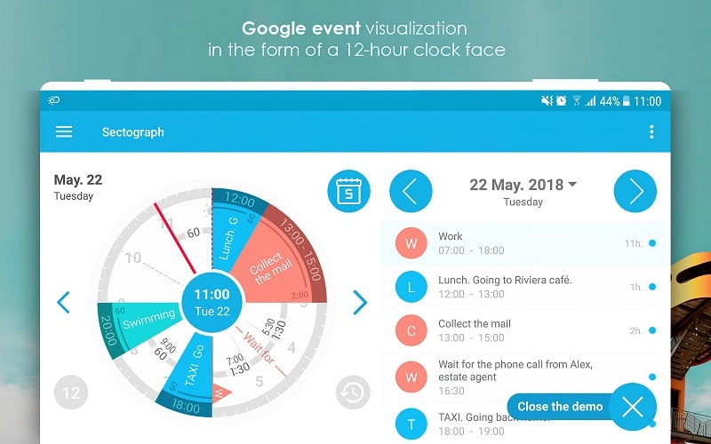 Download Sectograph MOD APK 5.44.1 (Unlocked Pro)