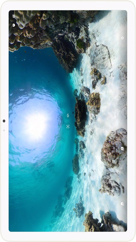 Automatically rotate content with just a few simple steps in VR Media Player MOD APK
