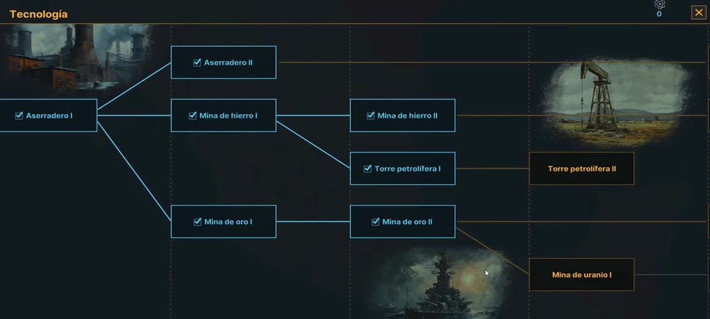 Choose your war scenario in Warnament MOD APK