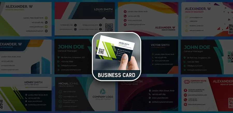 Ultimate Business Card Maker v1.3.8 MOD APK (Premium Unlocked)