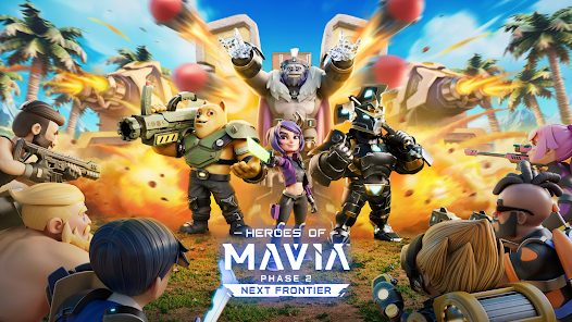 Heroes of Mavia MOD APK V3.2.7 (God Mode, Dumb Enemies & Damage Multiplier)