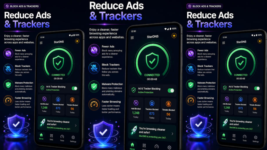 AdShield:Secure DNS & Ad Block MOD APK V9.6.3 (Premium Unlocked)
