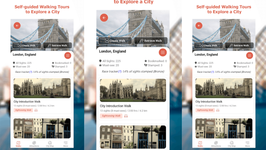 Walks in 1K+ Cities MOD APK V3.7.6 (Premium Unlocked)