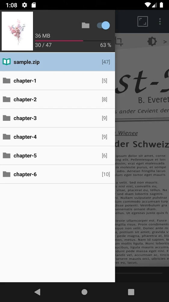 ComicScreen – Image, PDFViewer