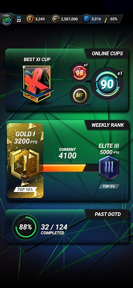 Participate in the big season in MADFUT 26 MOD APK