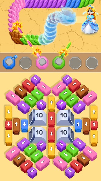 Pick out cars to go to the dragon attack fortress in Princess Rescue MOD APK