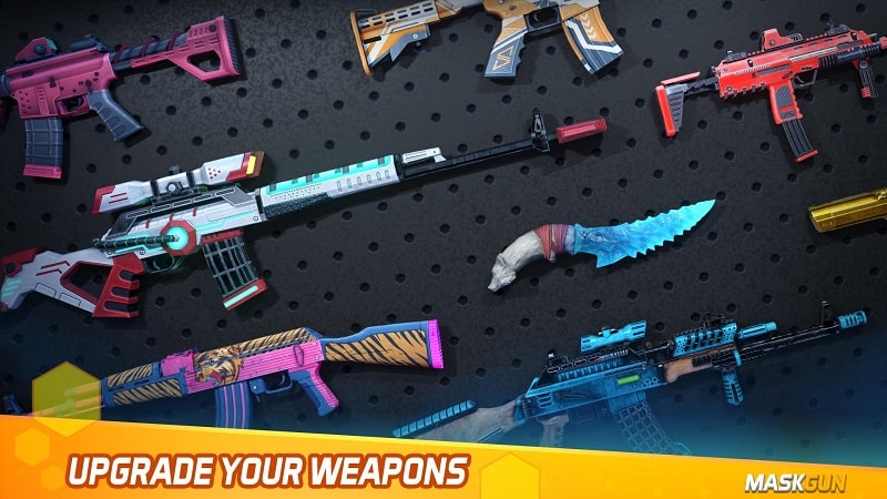 MaskGun Multiplayer FPS mod apk free