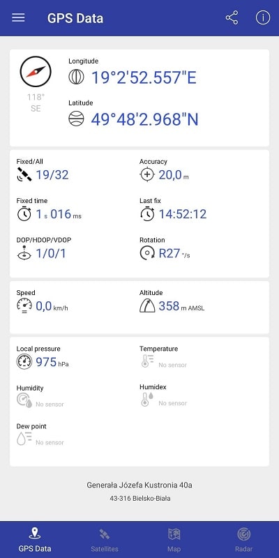 GPS Data apk