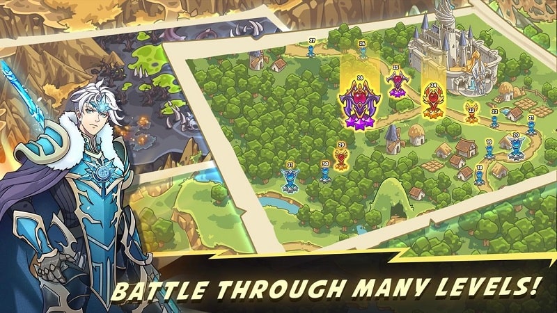 kingdom war td offline games apk