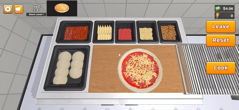 Pizza Simulator mod