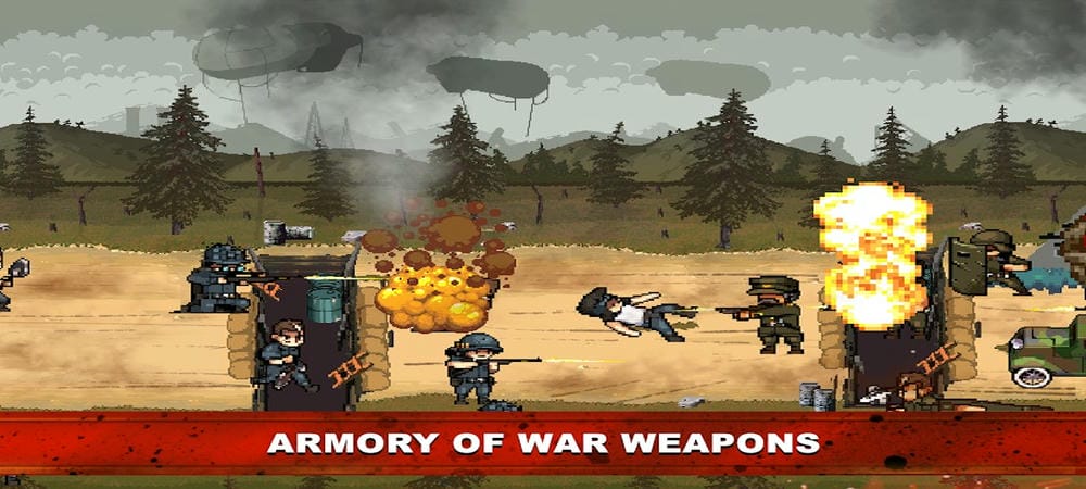 Confront enemies of immense power in Trench Warfare 1914 MOD APK