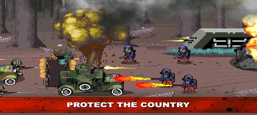 Many different tactics in Trench Warfare 1914 MOD APK