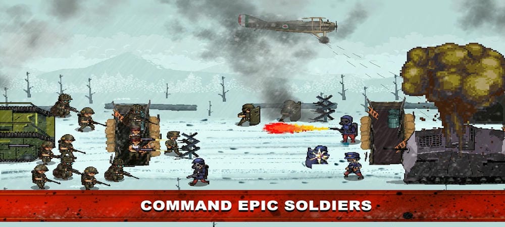 Fight across multiple new areas in Trench Warfare 1914 MOD APK
