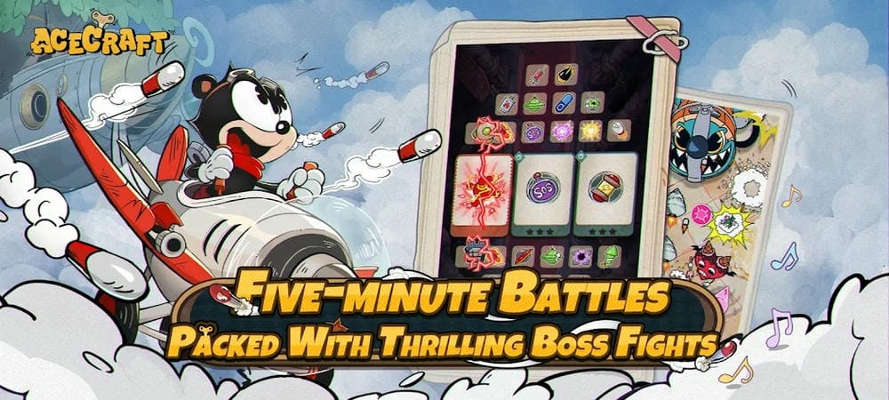 Participate in different mini games in ACECRAFT MOD APK