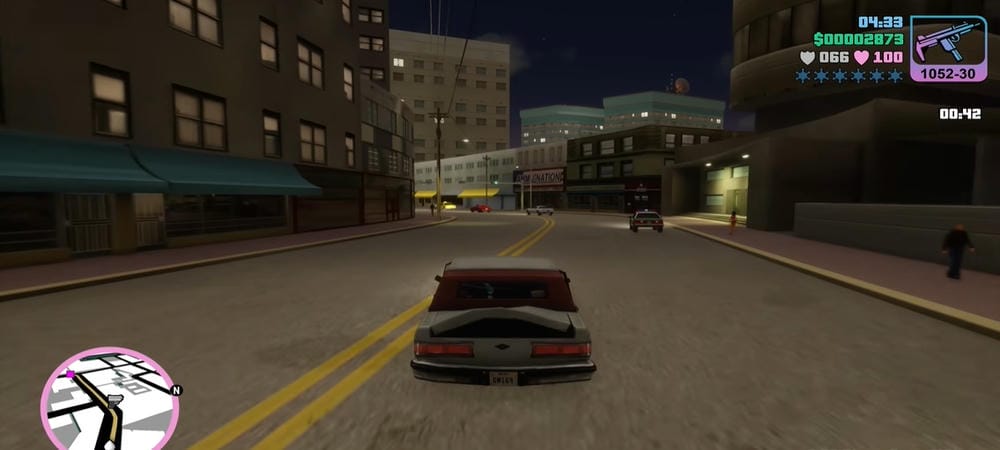 Move to many places in GTA Vice City Definitive Edition MOD APK