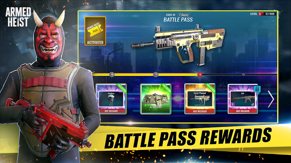 Armed Heist: Shooting gun game